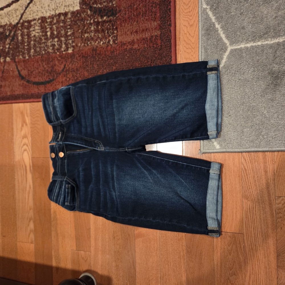 KanCan Bermuda Shorts Dark Denim Style